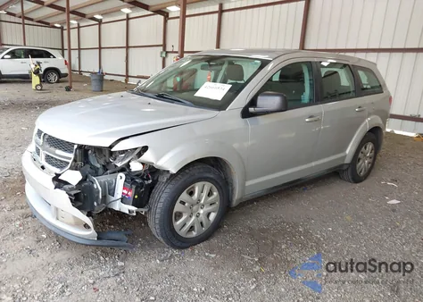 2014 Dodge Journey American Value Pkg из США, поврежденный, VIN 3C4PDCAB6ET104510